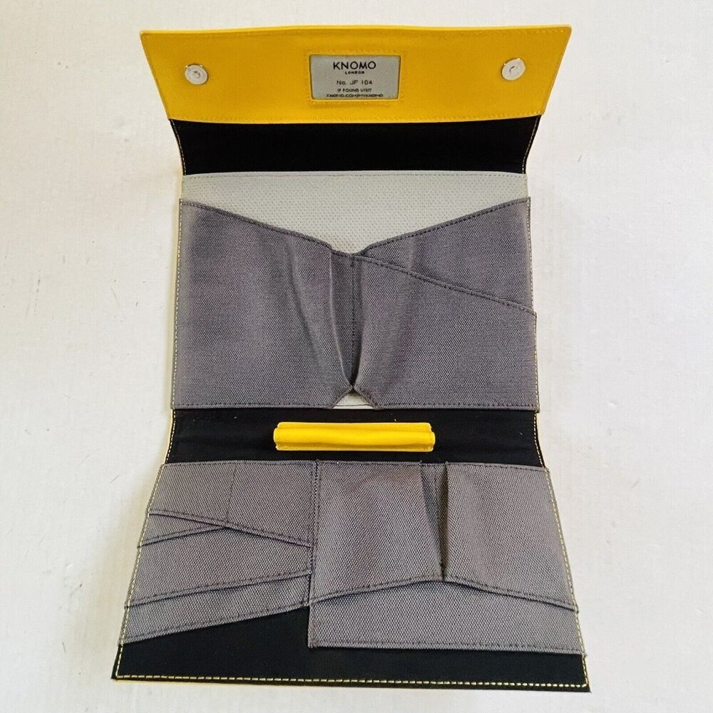 Knomo Knomad‎ Travel Organizer Sleeve iPad Surface Pro Yellow Canvas